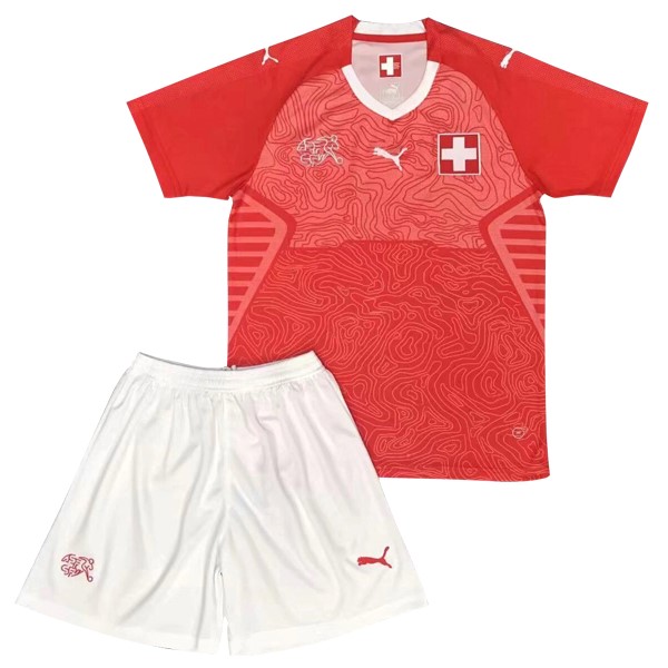 Camiseta Suiza 1ª Niño 2018